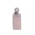 Pandantiv cristal natural Cuart roz sticluta model 4 cu agatatoare argintie, 4,2cm