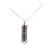 Pandantiv cu varf si chipsuri din cristal natural Ametist, 6cm
