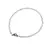 Bratara cristale naturale sfere Acvamarin, 3mm