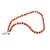 Colier Cornalina cub 5-6mm si discuri fatetate 5mm