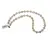 Colier Prehnit sfere fatetate 8mm si discuri fatetate 4mm