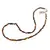 Colier cristale naturale Ochi de tigru tub 10-14mm si sfere 4mm
