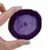 Felie agat mov rotunda 60-70mm, imagine 2