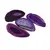 Felie Agat mov ovala, 70-90mm, imagine 4
