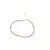 Bratara Cuart fumuriu discuri fatetate cu Argint 925, 4mm