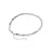 Bratara Acvamarin sfere fatetate cu Argint 925, 4mm