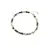 Bratara Crisopraz bio cuburi fatetate cu Argint 925, 4mm