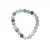 Bratara Fluorit sfere si Perla de cultura cu elemente aurii pe elastic, 8mm