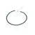 Bratara Malachit natural discuri fatetate cu Argint 925, 3mm