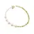 Bratara Peridot, Citrin discuri fatetate si Perle de cultura, 3-8mm