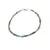 Bratara Turcoaz natural discuri fatetate 4mm si sfere 2mm