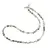 Colier cristale naturale Jad neuniform, 6-8mm