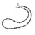 Colier cristale naturale Turmalina neagra neuniform, 5-8mm