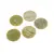 Magnet din Jad verde rotund, 5cm