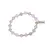 Bratara din cristale naturale Ametrin rombic, 8mm