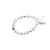 Bratara din cristale naturale Calcedonie A+ cu Argint 925, 2-8mm