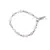 Bratara din cristale naturale Calcedonie si Kunzit neuniform, 6-10mm