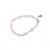 Bratara din cristale naturale Cuart roz, 4-16mm