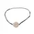 Bratara zodia Rac din inox pe snur, 15 x 15mm