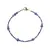 Bratara Lapis Lazuli sfere fatetate 2-4mm si discuri fatetate 5-6mm