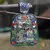 Pandantiv scoica abalone cu montura 78x50x12mm