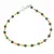 Bratara Carneol si Malachit sfere cu Argint 925, 2-4mm