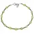 Bratara Peridot si Agat verde sfere si banuti cu Argint 925, 2-6mm