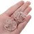 Cercei cu agatatoare Cristal de stanca chips pomul vietii, 30mm, imagine 4
