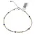 Bratara Amazonit si Lapis Lazuli sfere fatetate si Argint 925, 2-3mm