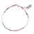 Bratara Rodocrozit, Rubin si Coral rosu cu Argint 925, 2-3mm