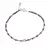 Bratara Turmalina roz discuri fatetate si Safir sfere fatetate cu Argint 925, 2-3mm