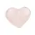 Inima Cuart roz rulat, 15-25g, imagine 3