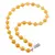 Colier Calcit orange sfere, 4-10mm