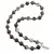 Colier Heliotrop sfere, 4-10mm