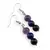 Cercei cu agatatoare Capricorn cristale 8mm
