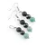 Set cercei cu agatatoare si pandantiv Varsator cristale 8mm