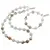 Set colier si bratara Amazonit sfere, 4-10mm