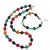 Set colier si bratara Mix Agat sfere, 4-10mm