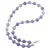 Colier Angelit violet sfere, 4-10mm