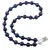 Colier Ochi de tigru albastru sfere, 4-10mm
