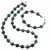 Set colier si bratara Mossagat mat sfere, 4-10mm