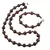 Set colier si bratara Obsidian mahon sfere, 4-10mm