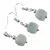 Set Cercei si Pandantiv Amazonit Rusia cub fatetat, 8-10mm