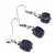 Set Cercei si Pandantiv Lapis Lazuli cub fatetat, 6-8mm