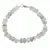 Bratara Acvamarin discuri fatetate 7-8mm si Citrin discuri fatetate 4mm