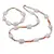 Set Colier si Bratara Piatra lunii sfere 5mm si cristale fatetate 10-12mm