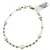 Bratara Cristal de stanca sfere fatetate 2-3mm si Perle de cultura 6mm