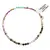 Bratara Turmalina multicolora sfere fatetate 3mm, Onix verde si Rubin sfere fatetate 2-3mm