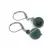 Cercei cu agatatoare Agat Indian mat, sfere 10mm si 4mm