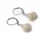 Cercei cu agatatoare Jasp, sfere 10mm si 4mm